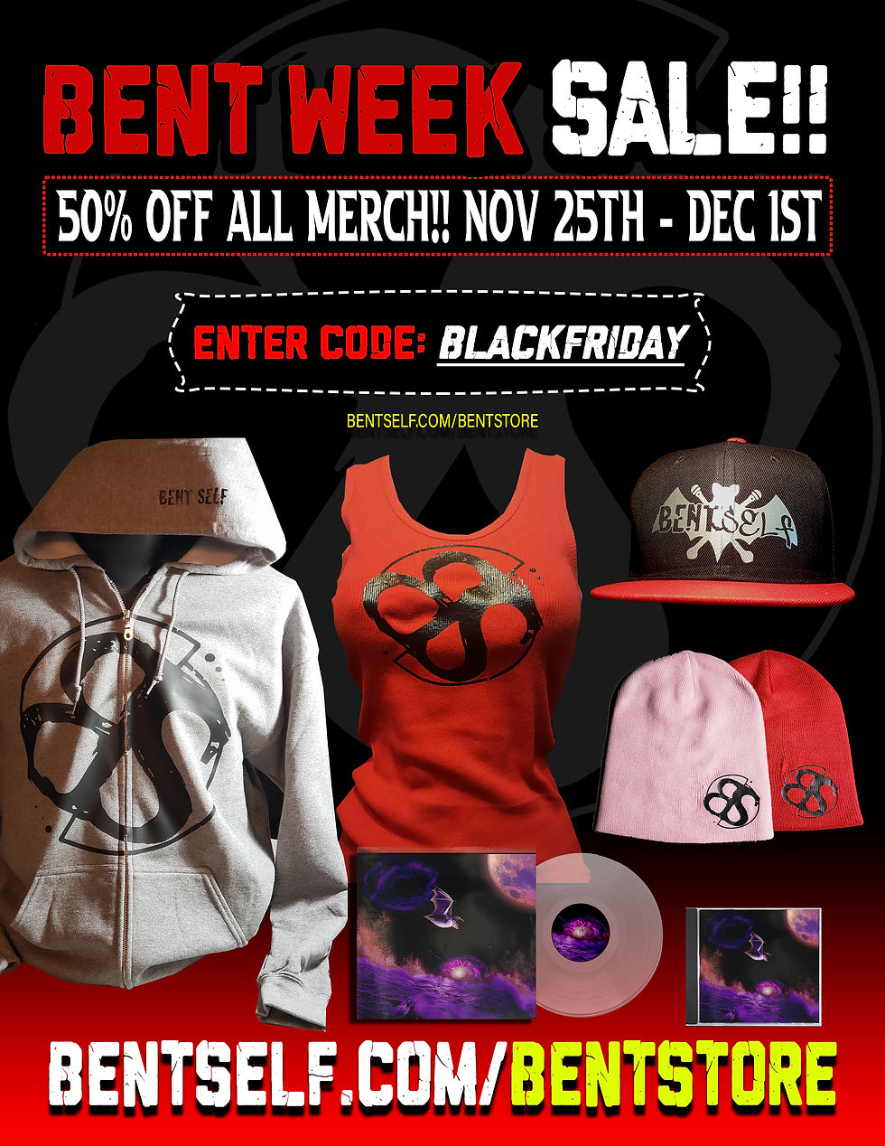 Bent Sel Week Sale - 50% Off Everything