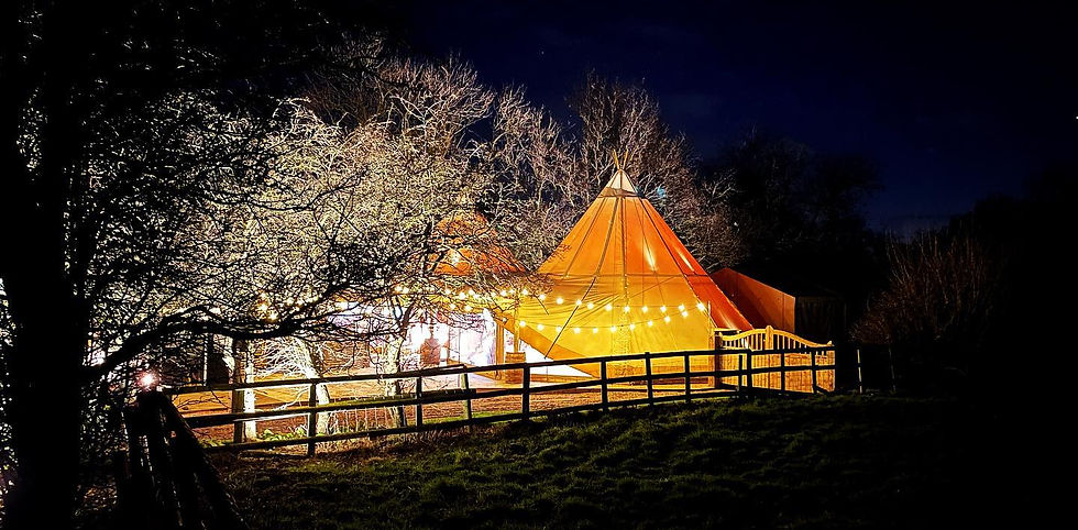 Rylands Farmhouse Tipi Night