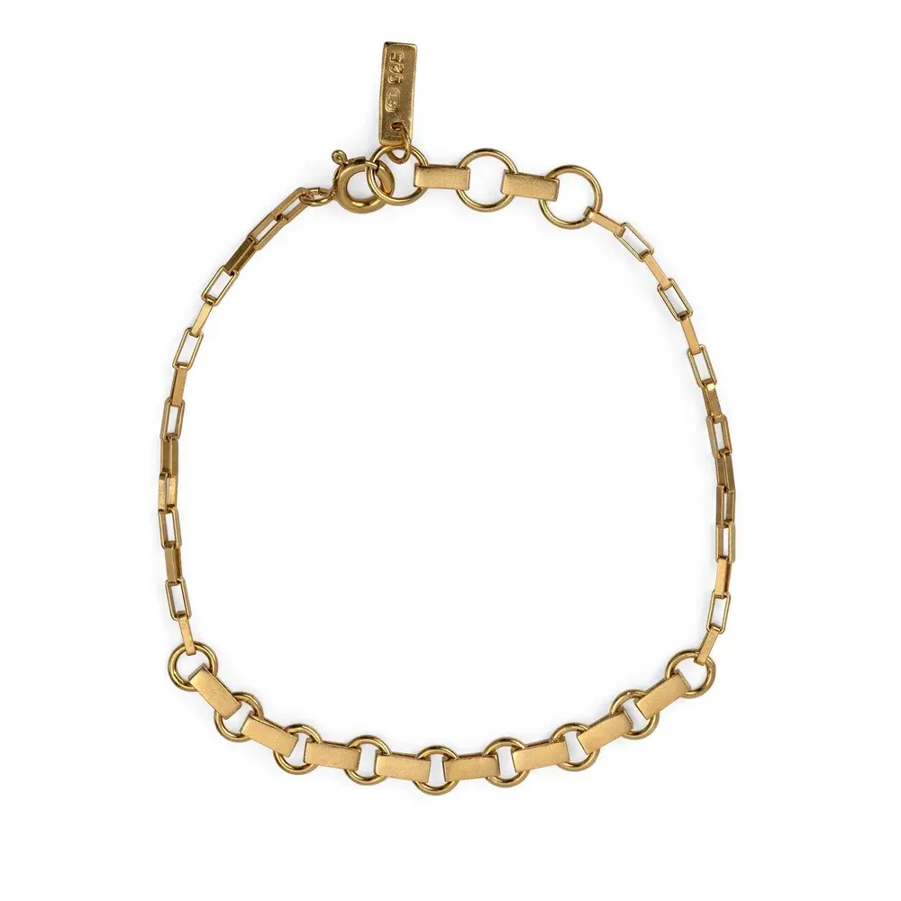 Cara Tonkin Pharaohs Chain Bracelet Yellow Gold