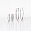 Thumbnail: Sif Jakobs Earrings Ellisse Piccolo Sterling Silver with Multi-coloured Zirconia