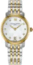 Frederique Constant Slimline Bi-colour Diamond Quartz 30mm front view