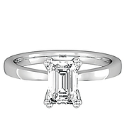 Galio Solitaire Emerald Cut
