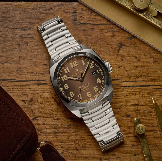 Thumbnail: Bremont Limited Edition Terra Nova 40.5mm Date Caramel
