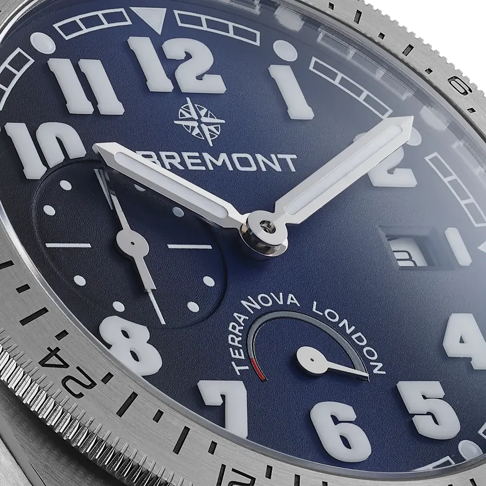 Thumbnail: Bremont Terra Nova 40.5 TURNING BEZEL POWER RESERVE