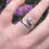 Thumbnail: Galio 18ct White Gold Contemporary Diamond Engagement Ring