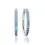 Thumbnail: Sif Jakobs Earrings Ellera Grande Sterling Silver with Blue Ombre Zirconia