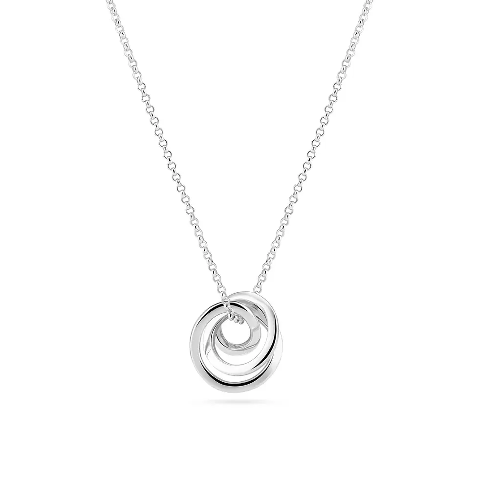Sif Jakobs Necklace Spirale Pianura Sterling Silver