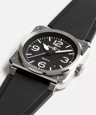 Thumbnail: Bell & Ross BR 03-A Black Steel