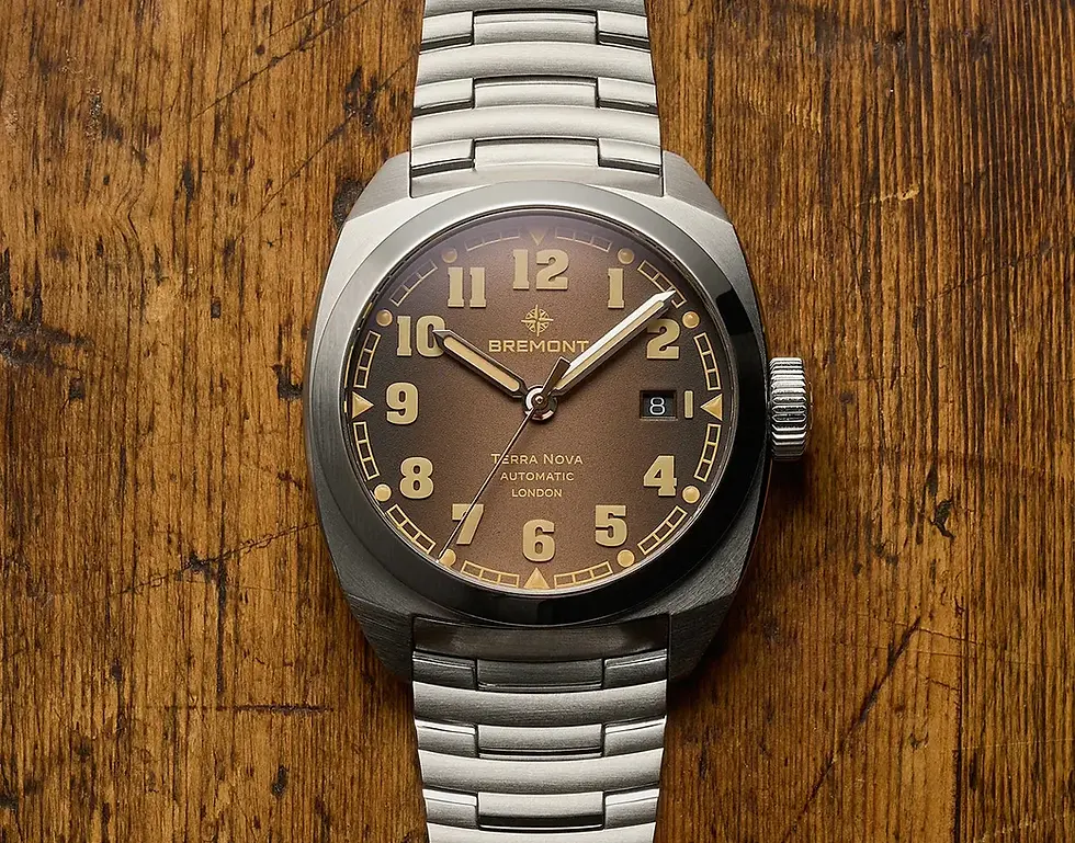 Thumbnail: Bremont Limited Edition Terra Nova 40.5mm Date Caramel