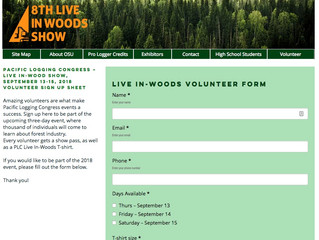 Volunteers Needed for Live In-Woods Show