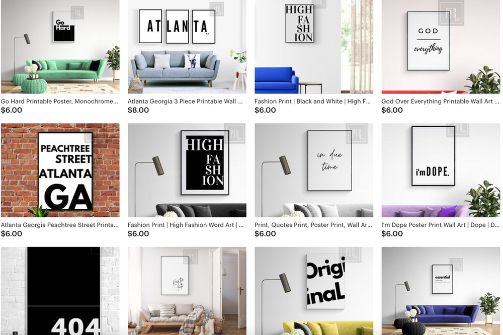 Style your Home with this Collection of Must Have Affordable Printable