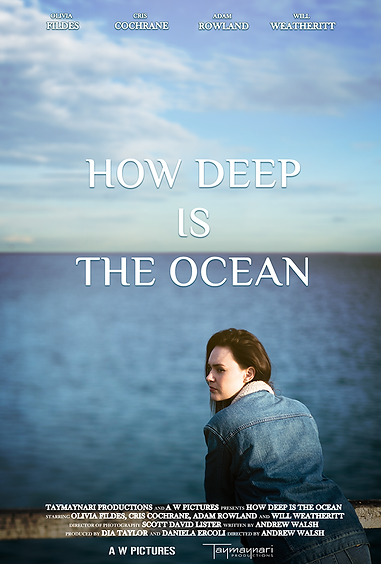How deep is the ocean poster