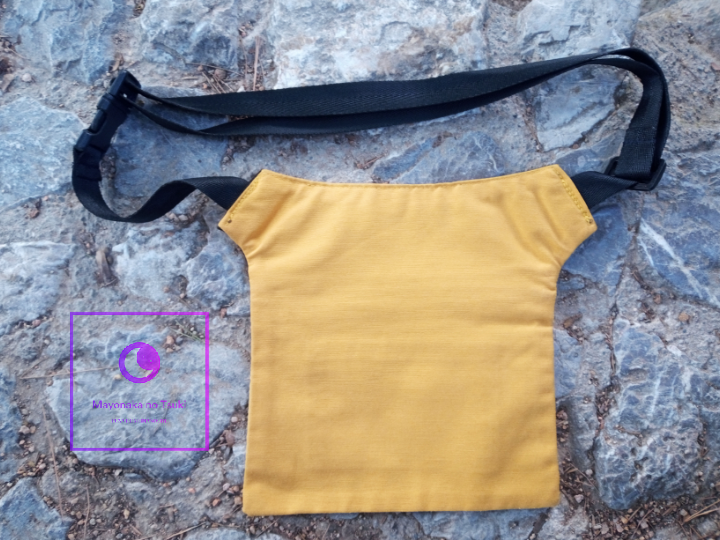 Miniatura: Hufflepuff house handmade waist bag