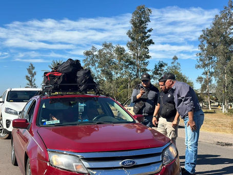 Alcalde Gildardo Leyva Ortega da bienvenida a paisanos