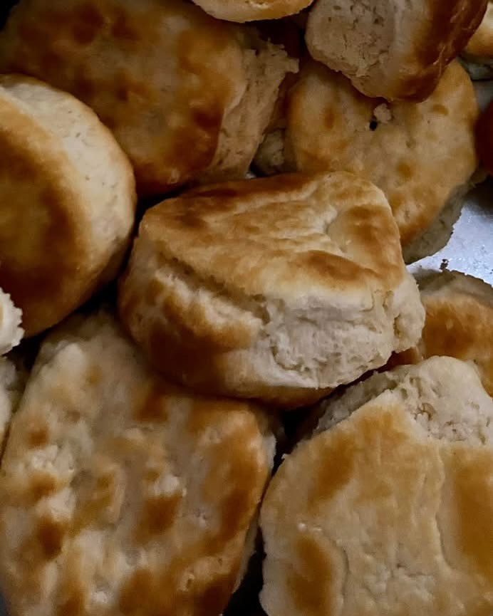 Biscuits at Farmers Market Restaurant