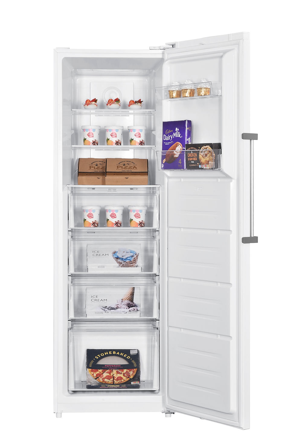 Прев'ю: Морозильна камера Blaufisch BFU-1865NFW