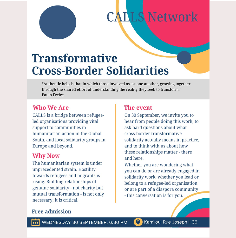 Transformative Cross-Border Solidarities