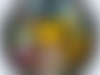 A circular emblem titled “Raised By Rangers” features six anthropomorphic animal characters standing together proudly. At the top, bold white text reads “Raised By Rangers,” and at the bottom, the phrase “They didn’t tame her fire — they taught it how to shine” curves along the border. In the center, the six characters — a gorilla, lioness, calico cat, polar bear, butterfly, and sloth — stand in front of green hills and a purple geometric building under a blue sky. A bright green banner across the middle reads “Original Six.” The overall design is colorful, upbeat, and celebratory, symbolizing unity, strength, and mentorship.