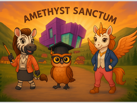 The Walk to Amethyst Sanctum