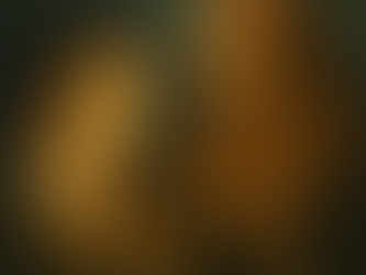 A soft, painterly scene shows a small unicorn (Ffyo) sitting on the left, holding a warm glowing stone in her hooves. She looks thoughtful and slightly worried. She wears a simple necklace with a circular pendant. Beside her sits a large, calm walrus with closed eyes and long white tusks, radiating steady peace. All around them are dark, fuzzy Fuggly creatures with glowing yellow eyes—some round, some wavy, some with little tendrils—surrounding the pair in a dim, swirling room. The mood is warm, safe, and introspective, showing confusion meeting compassion.