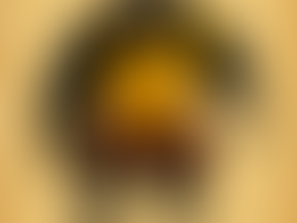 A stylized cartoon gorilla stands upright against a parchment-colored background. He is muscular with dark fur, wearing a yellow tank top and red shorts. A black bat-shaped tattoo is on his right arm, and a cluster of yellow star symbols decorates his left shoulder. His expression is serious and focused. Above and below him is bold text describing Walrus’s past and his rare skill for deep listening and understanding beneath conflict.