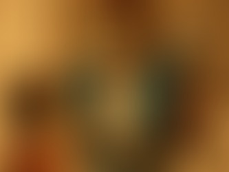 A cool, anthropomorphic lion wearing aviator sunglasses, a teal leather jacket, and a white shirt stands confidently in front of a group of children. His right arm is tattooed with swirling patterns, and a small, friendly ferret perches on his shoulder. He gestures calmly to a young boy in an orange shirt who faces him, while several other animal-eared silhouettes watch from the foreground. The scene has a warm, vintage comic-book tone.