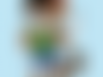 A confident anthropomorphic calico cat stands giving a thumbs-up. She wears a black baseball cap, black glasses, a green tank top, and ripped blue denim shorts. Her fur is a mix of orange, black, and white with matching patches on her arms, legs, and tail. She has a self-assured expression, one hand on her hip, and tattoos on both arms. Bold text above and below reads: “Calico doesn’t just teach clarity — she teaches the art of listening for life’s hidden music.”