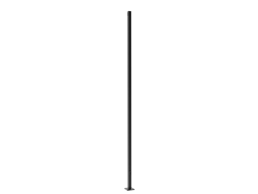 5" 30' Square steel Pole 7G Dark bronze