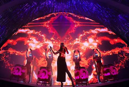 LED Drum Performance