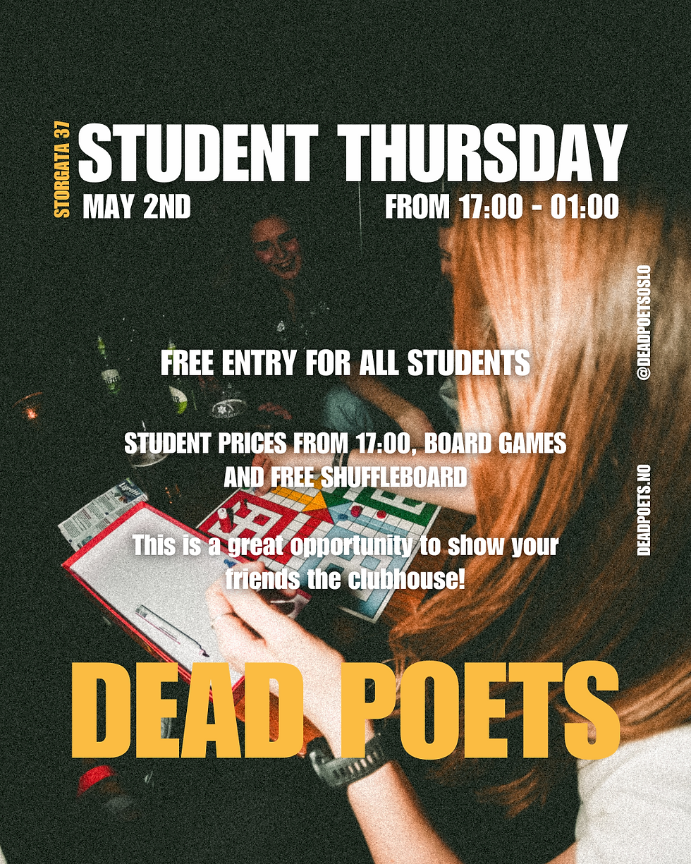 STUDENT THURSDAY