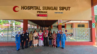 Malaysia, Goodie Bags Distribution to Patients by SSSGC Sungai Siput