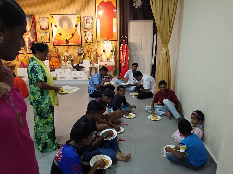 Malaysia, Sharing of Joy for Deepavali to B40 Families by SSSGC Cenderawasih, Kuantan