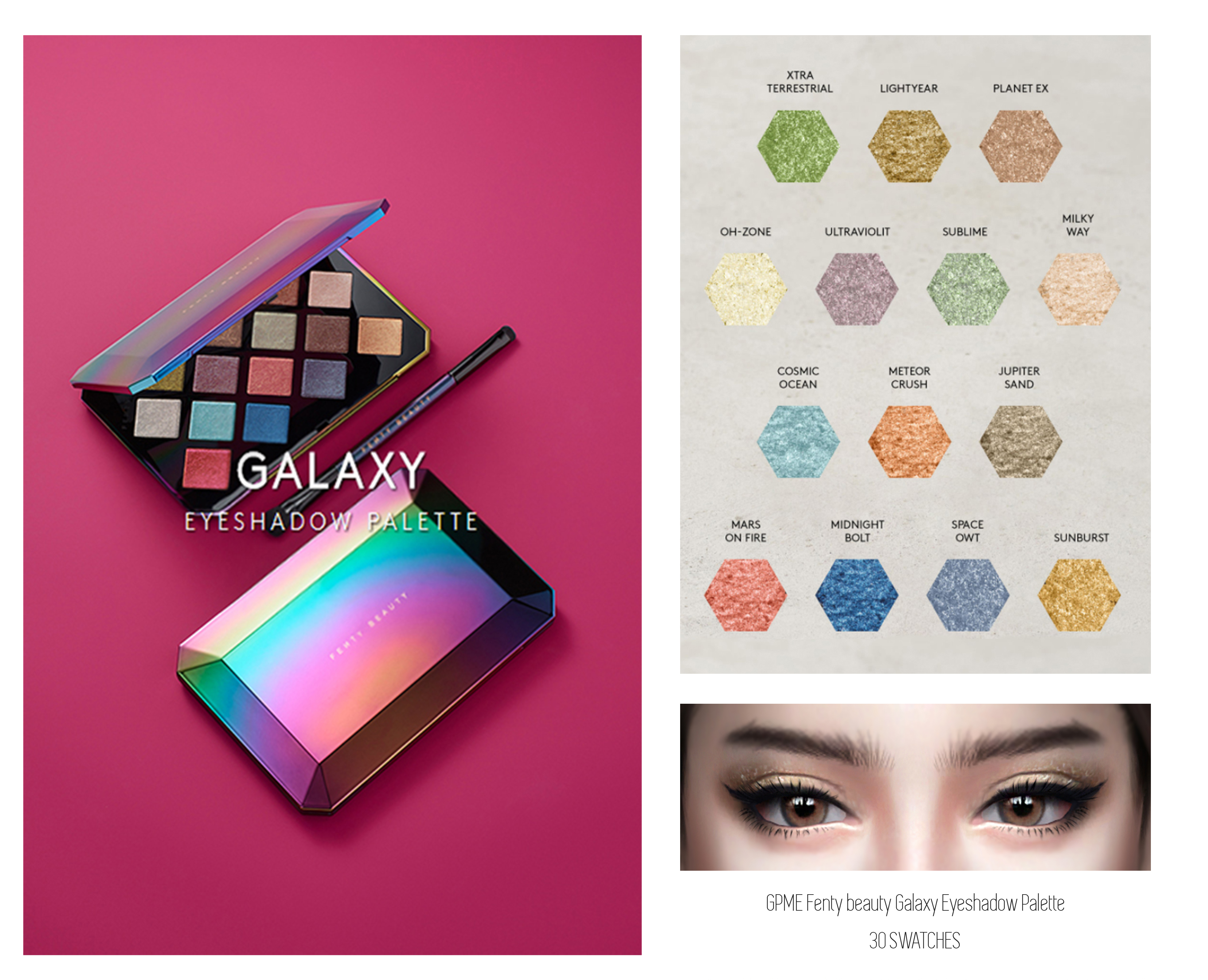 galaxy palette fenty beauty