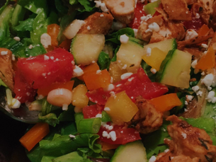 Easy Grilled Chicken Salad