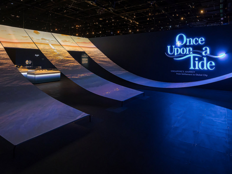 Entry into Once Upon a Tide Exhibition at National Musem of Singapore