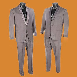 The suits worn by comedians Morecambe & Wise in a 1958 episode of The Ed Sullivan Show