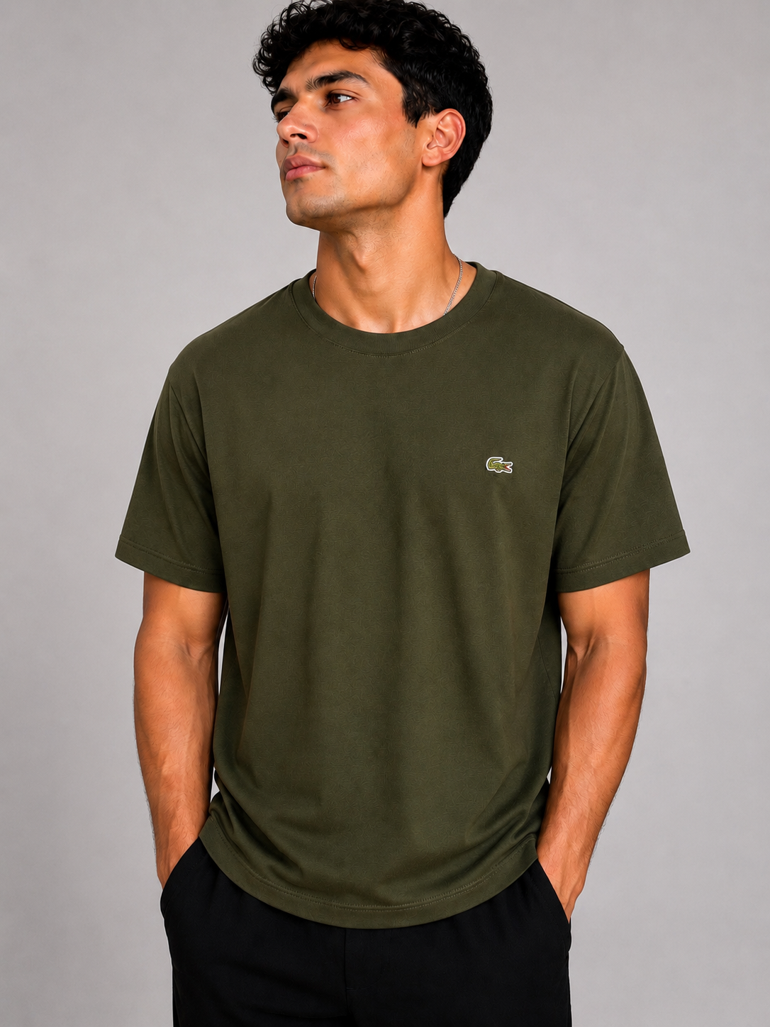 Camiseta Básica Premium Lacoste