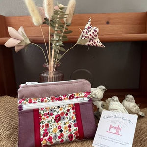 Porte-monnaie two zip (Création By Jen)