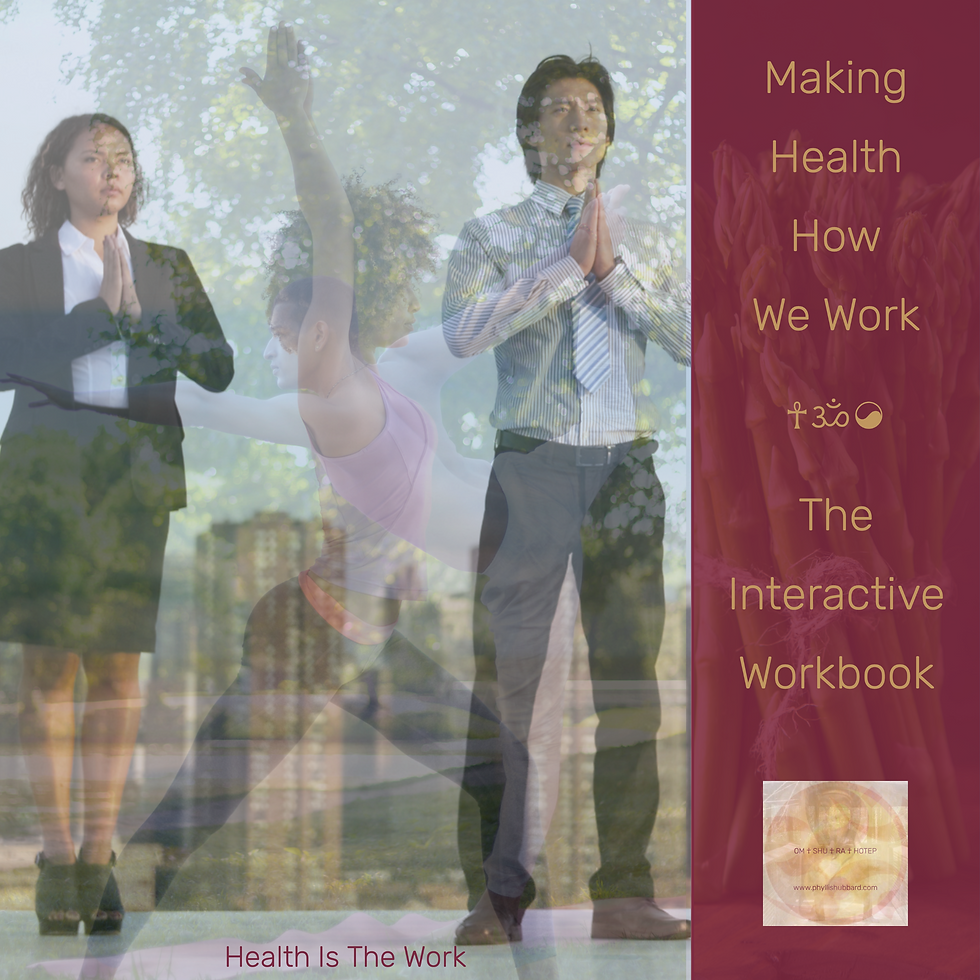 A collage of multicultural business leaders who also practice yoga