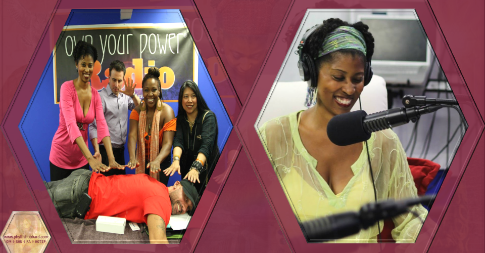 Dr. Phyllis SHU Hubbard + The "Own Your Power" Radio Team