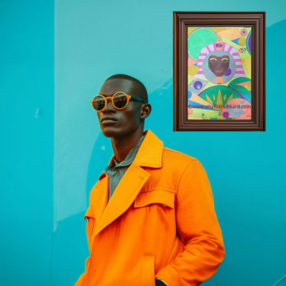 Thumbnail: The Black Empress (Digital Download Healing Art)