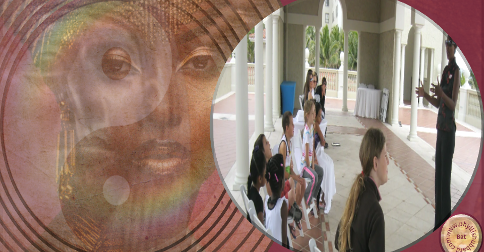 Palm Beach students doing Qigong