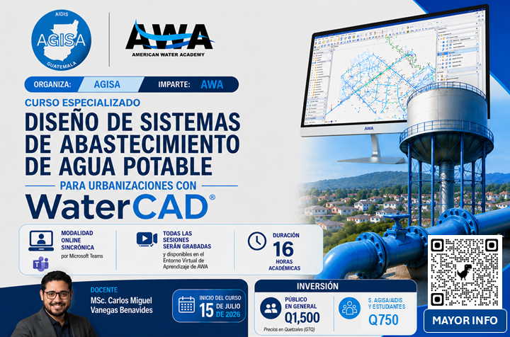 Afiche Curso WaterCAD