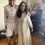 Thumbnail: White Sherwani with Gold Geometric designs