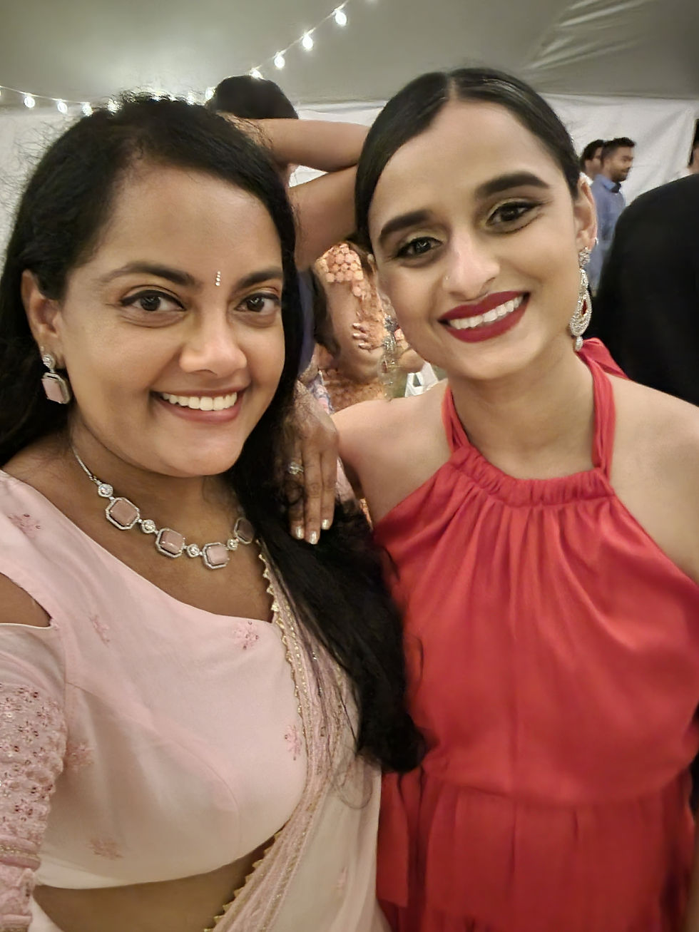 Thumbnail: Light Pink Cut Out Blouse with ChickenKari Lehenga
