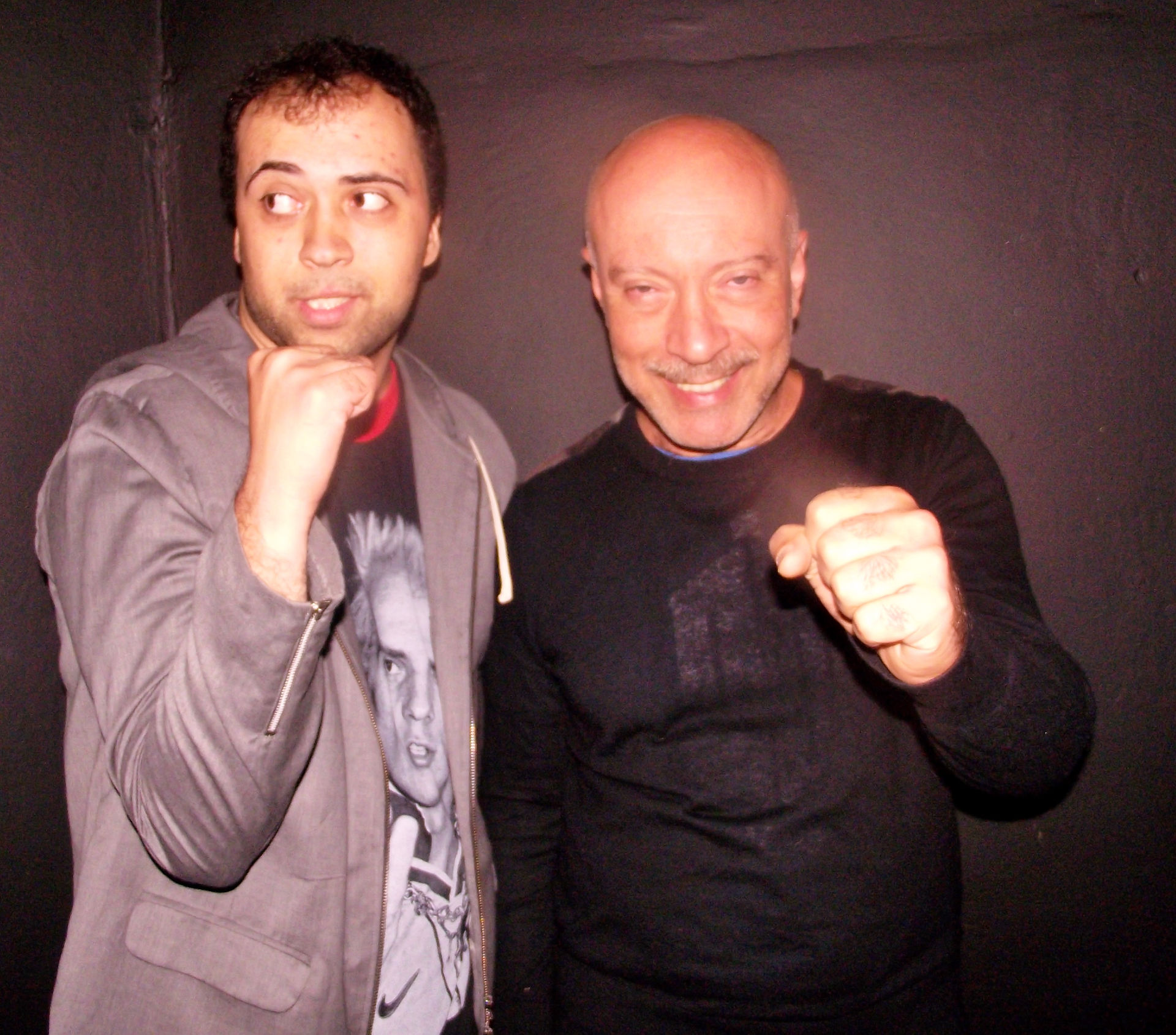 Edgard Scandurra(Ira) e amigo