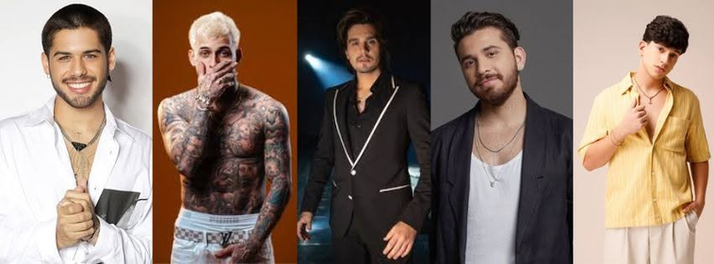 ''Gustavo Mioto, Leo Foguete, Luan Santana, MC Pedrinho e  Zé Felipe concorrem ao Prêmio Jovem Brasileiro 2026''
