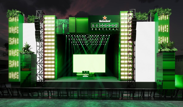 ''Heineken anuncia festival sem line-up com atrações nacionais e internacionais gratuitas em São Paulo''