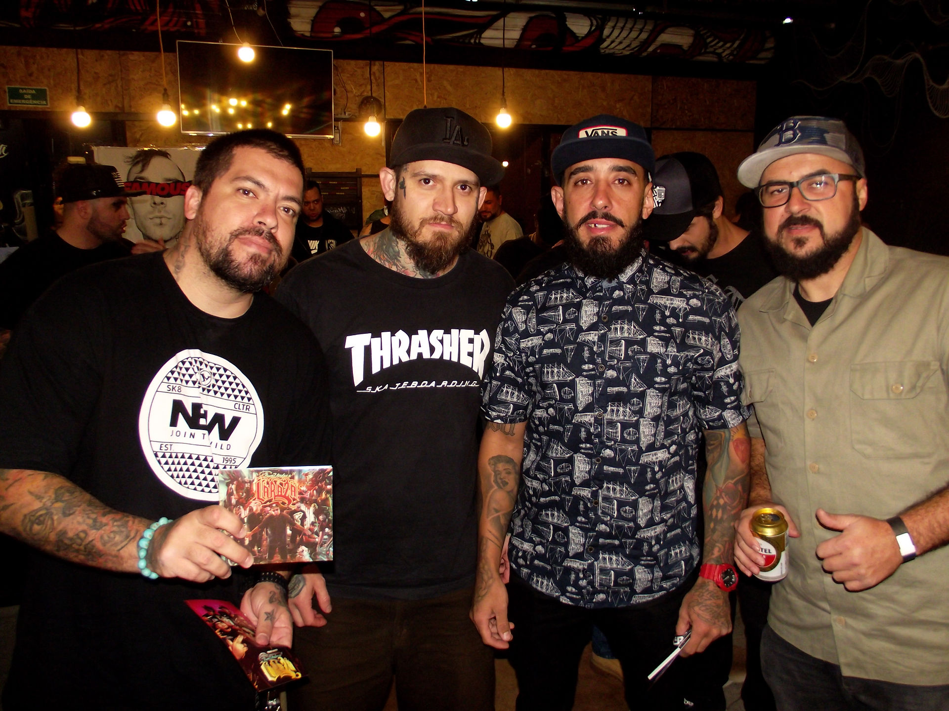 Festa de Lançamento da banda La Raza