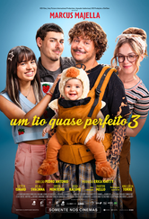 ''Com presença do elenco, o filme "Um Tio Quase Perfeito 3" é lançado em São Paulo''